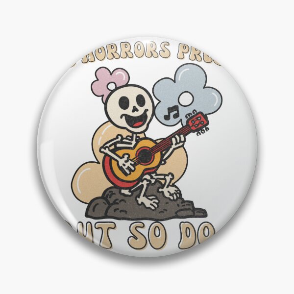 Item preview, The Horrors Persist But So Do I Happy Skeleton designed and sold by Region.