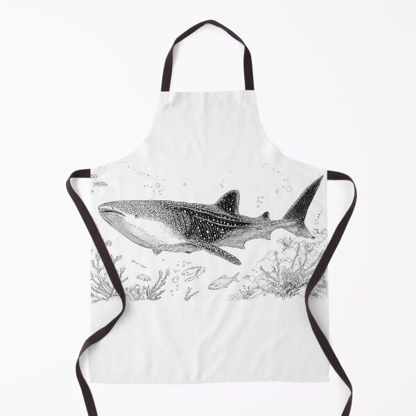 Item preview, Whale shark swims in coral reef designed and sold by anytka.