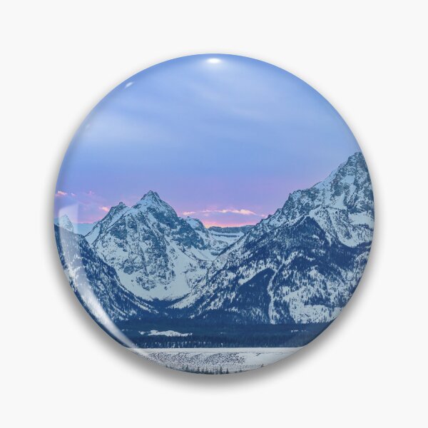Item preview, Winter Afterglow — Grand Teton Sunset Panorama  designed and sold by Brian Kerls Photography.