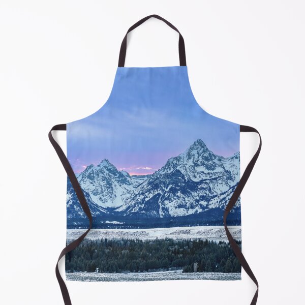 Item preview, Winter Afterglow — Grand Teton Sunset Panorama designed and sold by Brian Kerls Photography.