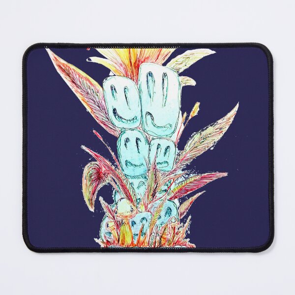 Item preview, Acid Flower Smileys - Surreal Streetwear Graphic Design designed and sold by Odd shloox.