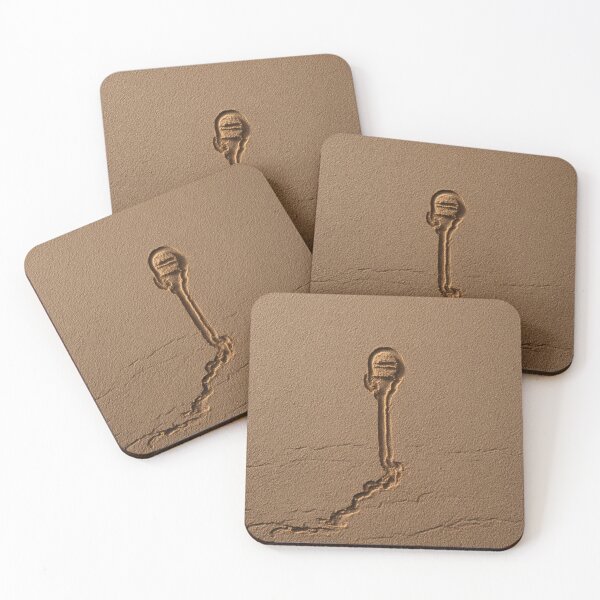 Item preview, Classic Microphone On Stand Sand Illustration designed and sold by chase-thewave.