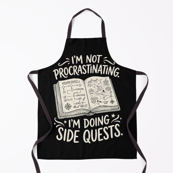 Item preview, I'm Not Procrastinating I'm Doing Side Quests Graphic designed and sold by EKHOAISTORE.