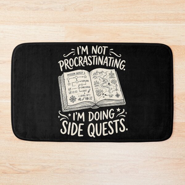 Item preview, I'm Not Procrastinating I'm Doing Side Quests Graphic designed and sold by EKHOAISTORE.