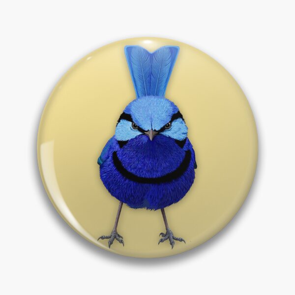 Item preview, Vibrant Blue Bird Illustration designed and sold by FLIP-original.