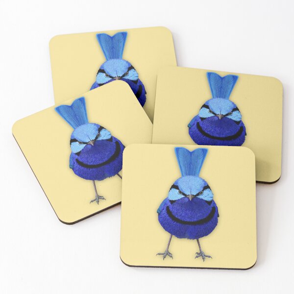 Item preview, Vibrant Blue Bird Illustration designed and sold by FLIP-original.