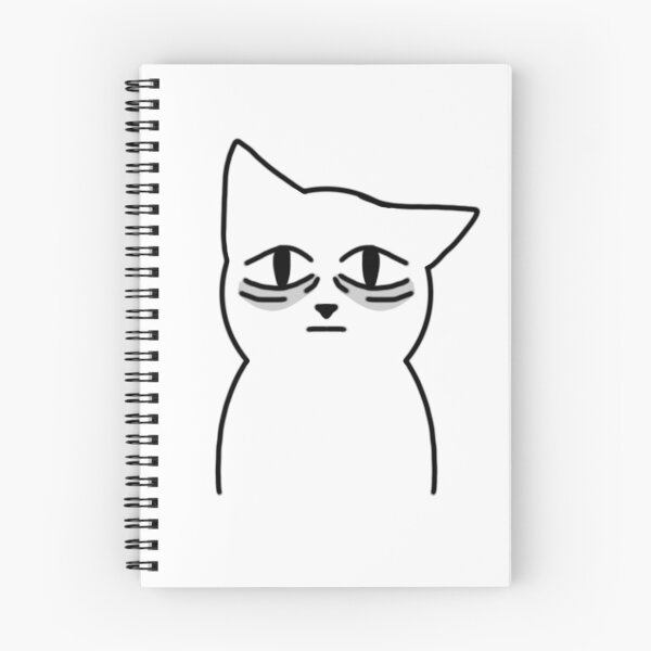Item preview, Tired cat with tired eyes designed and sold by iwdgsk55.