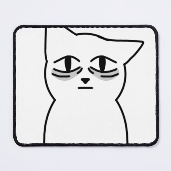 Item preview, Tired cat with tired eyes designed and sold by iwdgsk55.
