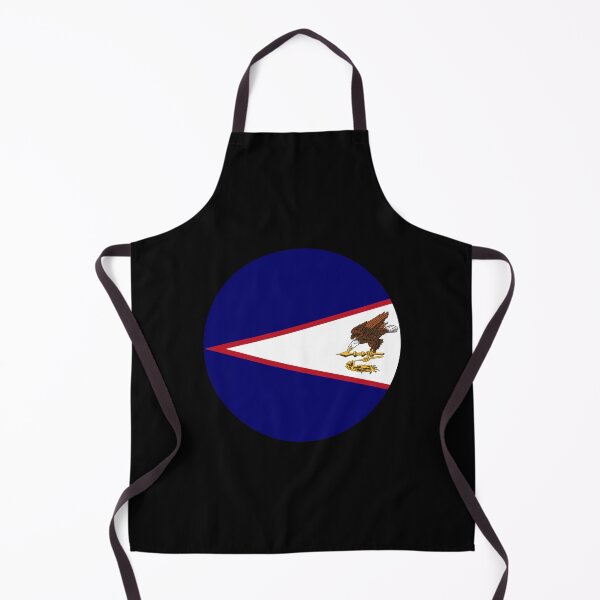 Item preview, American Samoa Round Flag Samoan Patriotic Heritage designed and sold by NTGUILTY.