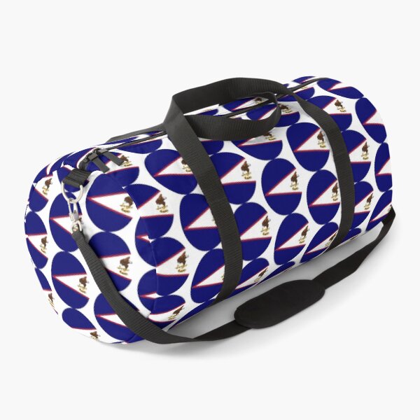 Item preview, American Samoa Round Flag Samoan Patriotic Heritage designed and sold by NTGUILTY.