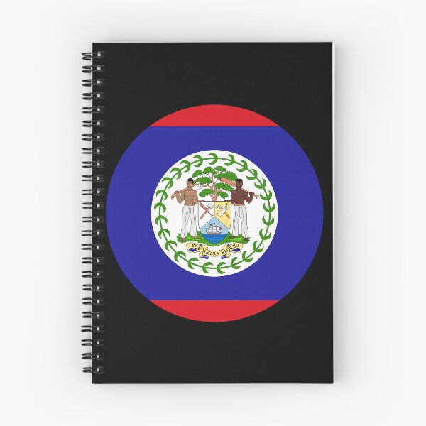 Item preview, Belize Round Flag Belizean Patriotic Heritage designed and sold by NTGUILTY.