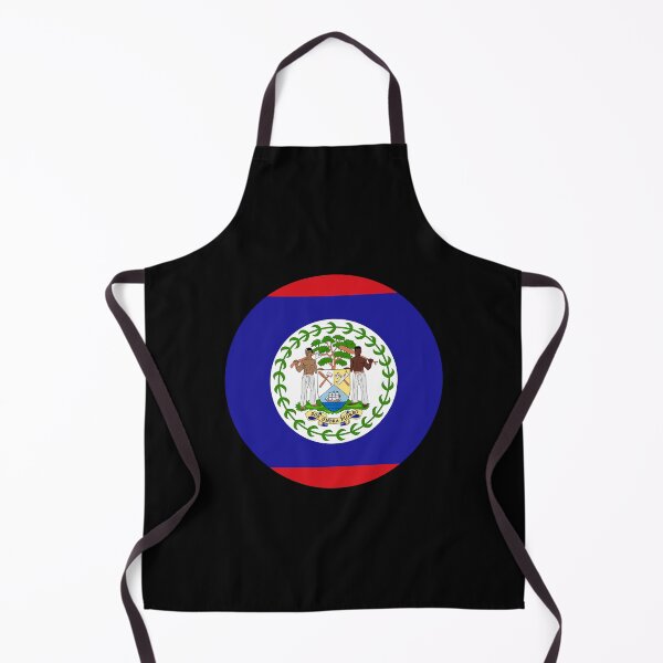 Item preview, Belize Round Flag Belizean Patriotic Heritage designed and sold by NTGUILTY.