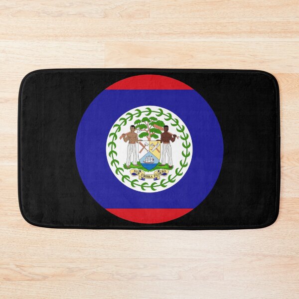 Item preview, Belize Round Flag Belizean Patriotic Heritage designed and sold by NTGUILTY.