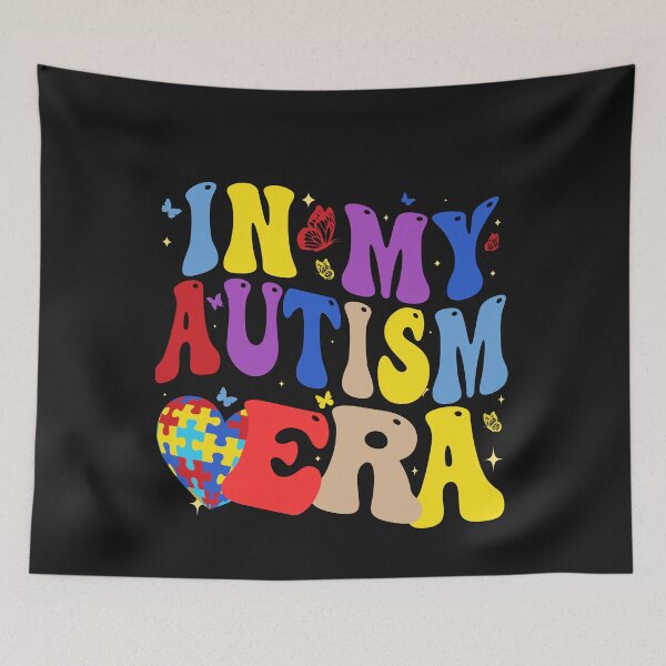 Item preview, In My Autism Era Autism Awareness Neurodiversity Autistic Pride designed and sold by GrumpySableye.
