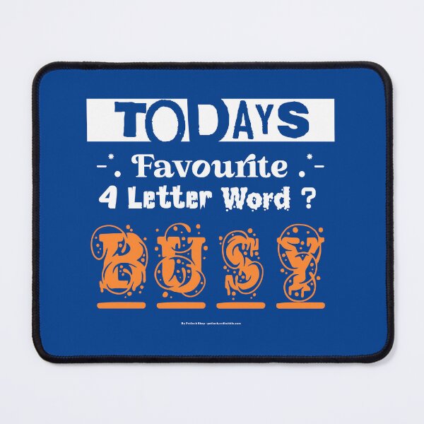 Item preview, 4 Letter Word Busy V2 designed and sold by potluck.