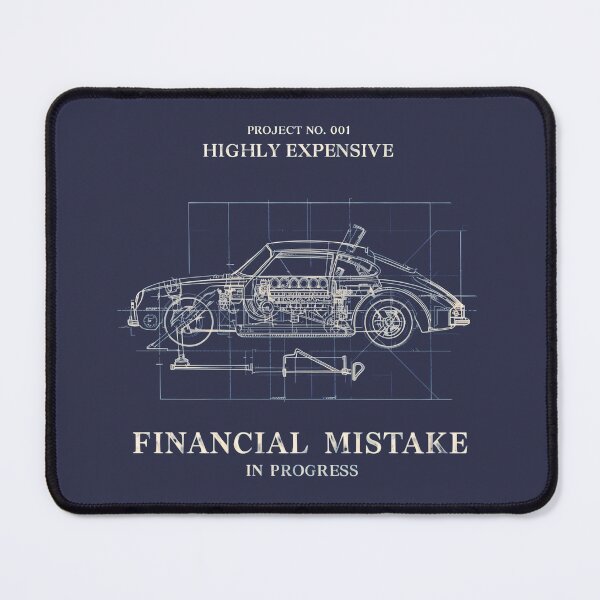 Item preview, Financial Mistake In Progress Funny Tuning Design Car Lover designed and sold by Zayavca.