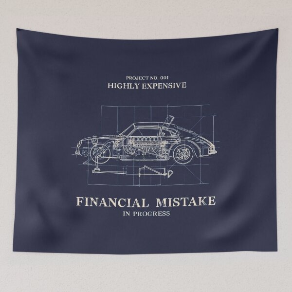 Item preview, Financial Mistake In Progress Funny Tuning Design Car Lover designed and sold by Zayavca.