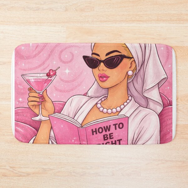 Item preview, Sassy Chic Woman Illustration “It’s Okay If You Disagree I Can’t Force You To Be Right” Funny Feminine Quote Art White Version  designed and sold by Mialunaa.
