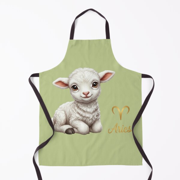Item preview, Cute Aries Lamb –  Zodiac Ram Illustration designed and sold by EnlightArt.
