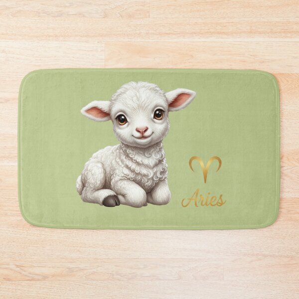 Item preview, Cute Aries Lamb –  Zodiac Ram Illustration designed and sold by EnlightArt.