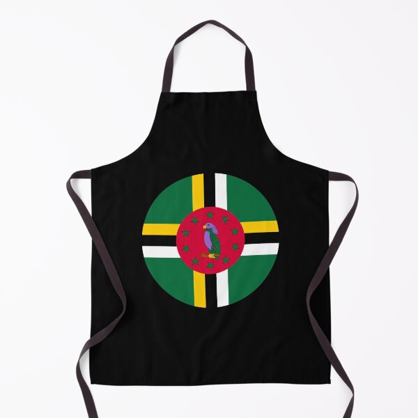 Item preview, Dominica Round Flag Dominican Patriotic Heritage designed and sold by NTGUILTY.