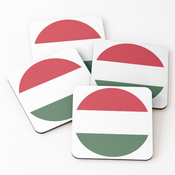 Item preview, Hungary Round Flag Hungarian Patriotic Heritage designed and sold by NTGUILTY.