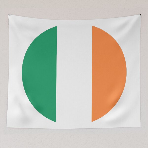 Item preview, Ireland Round Flag Irish Patriotic Heritage designed and sold by NTGUILTY.