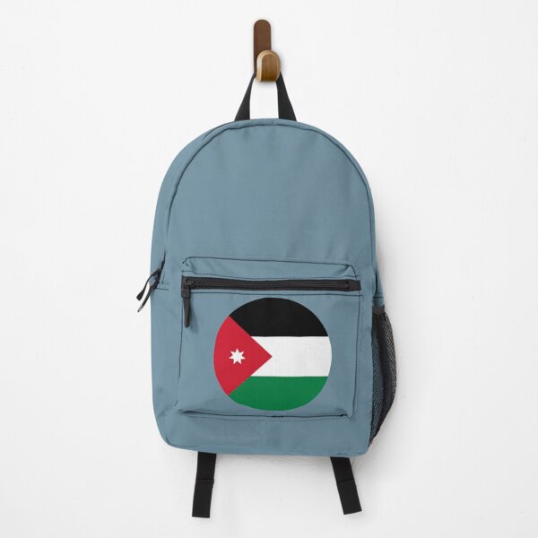 Item preview, Jordan Round Flag Jordanian Patriotic Heritage designed and sold by NTGUILTY.