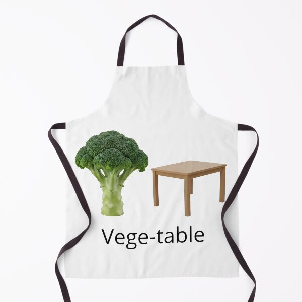 Item preview, Vege-Table: Fun Broccoli and Minimalist Table designed and sold by FunnyDesigns221.