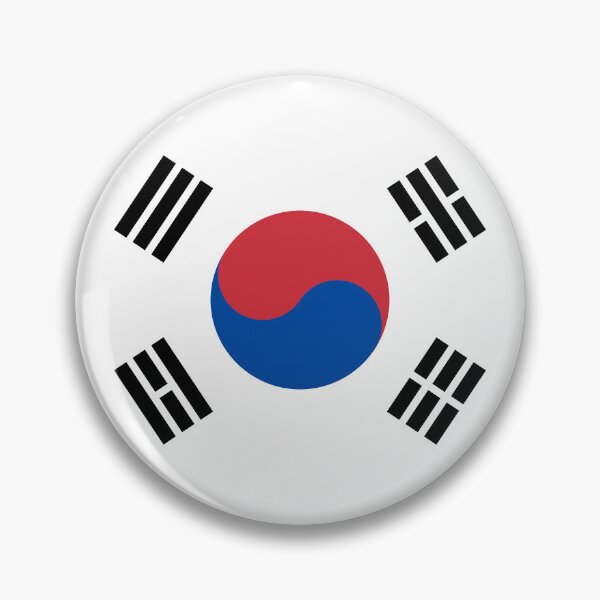 Artikelvorschau, Südkorea Runde Flagge Koreanisches patriotisches Erbe entworfen und verkauft von NTGUILTY.
