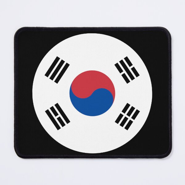 Item preview, South Korea Round Flag Korean Patriotic Heritage designed and sold by NTGUILTY.
