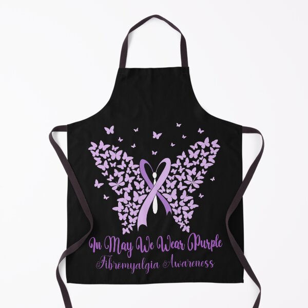 Item preview, On May We Wear Purple Fibromyalgia Awareness Chronic Pain Support designed and sold by GrumpySableye.