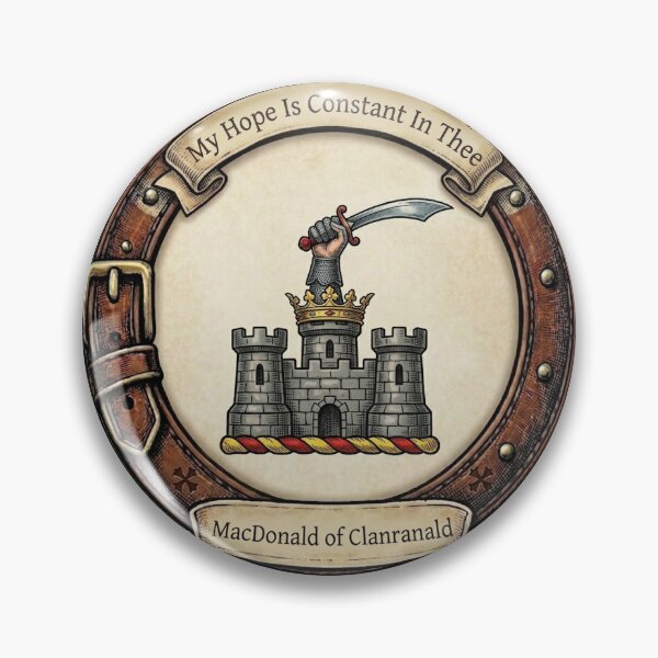Item preview, MacDonald of Clanranald Crest designed and sold by BagTown Clans.