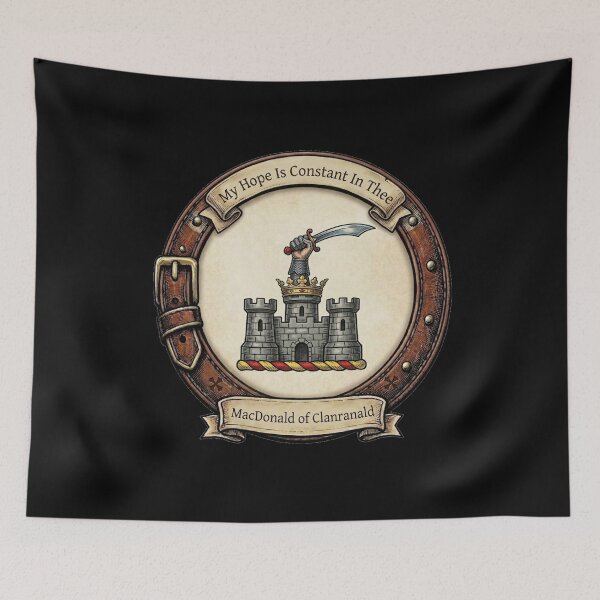 Item preview, MacDonald of Clanranald Crest designed and sold by BagTown Clans.
