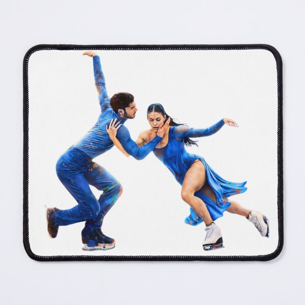 Item preview, Ice Dance Motion – Figure Skating Minimal Design - Guillaume & Laurence  designed and sold by origin-arthouse.