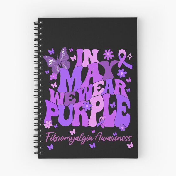 Item preview, In May We Wear Purple Fibromyalgia Awareness Warrior Support designed and sold by GrumpySableye.
