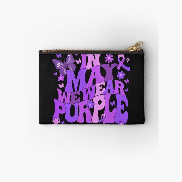 Item preview, In May We Wear Purple Fibromyalgia Awareness Warrior Support designed and sold by GrumpySableye.
