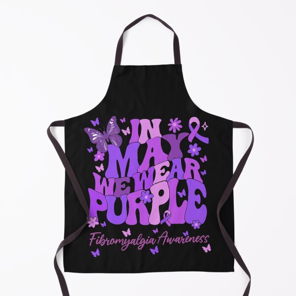 Item preview, In May We Wear Purple Fibromyalgia Awareness Warrior Support designed and sold by GrumpySableye.