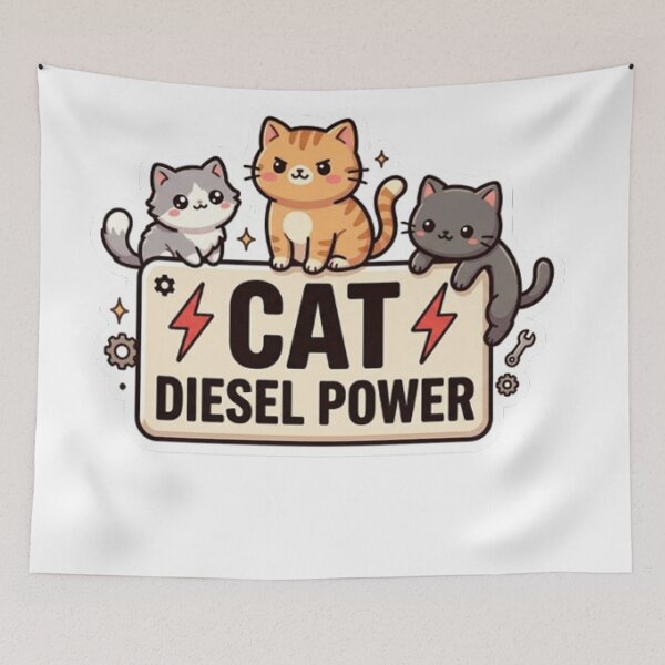 Item preview, cat diesel power designed and sold by sanawnaw154.