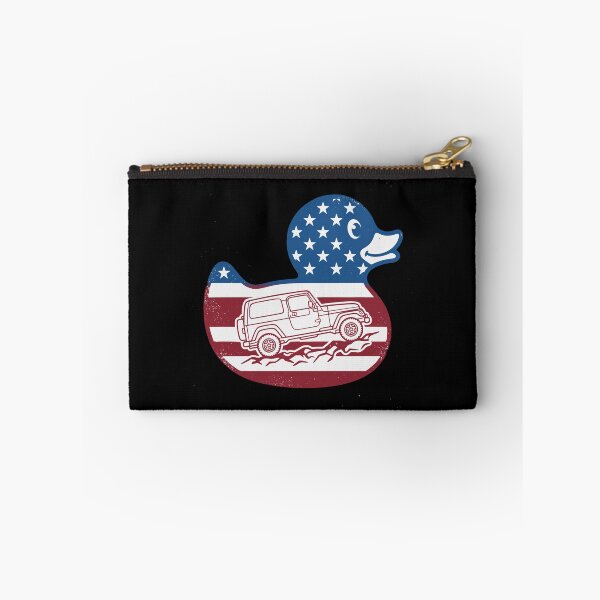Item preview, USA Flag Rubber Duck with Wrangler LJ Unlimited Off-Road Graphic designed and sold by Off-Road-Zone.