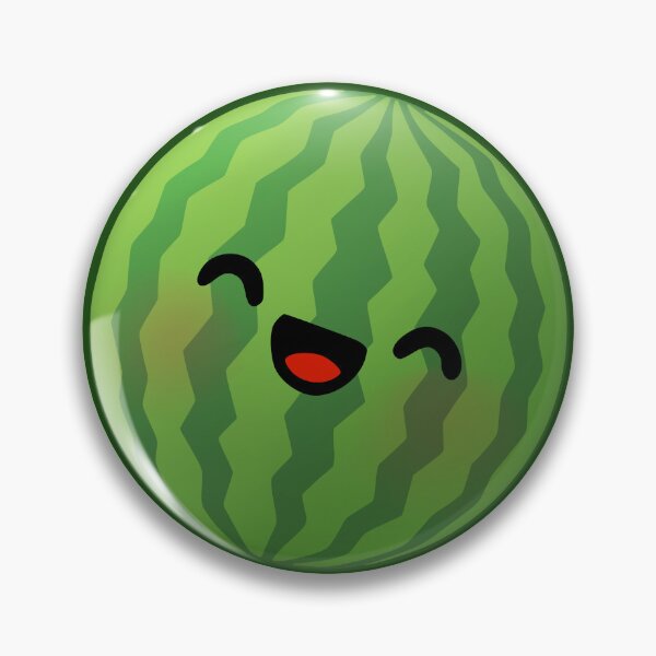 Item preview, Cute Kawaii Watermelon - Cozy Farming Sim Art designed and sold by AlexAnewArt.