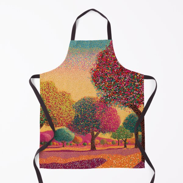 Item preview, Brightly Colorful Blooming Trees designed and sold by Neika Shimm Designs.