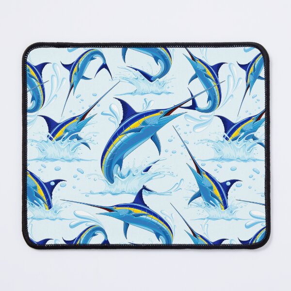 Item preview, Blue Marlin Jumping out of Ocean designed and sold by BluedarkArt.