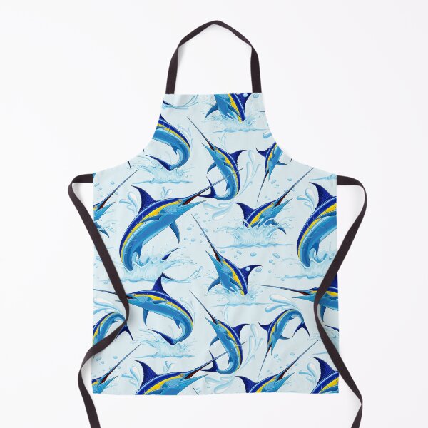Item preview, Blue Marlin Jumping out of Ocean designed and sold by BluedarkArt.