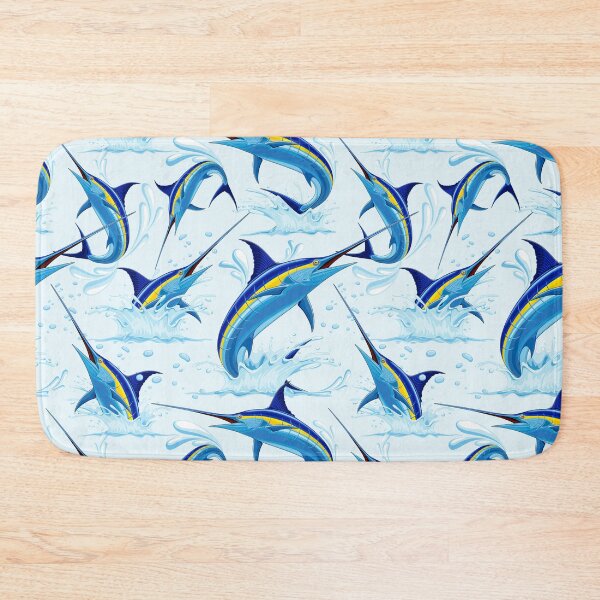 Item preview, Blue Marlin Jumping out of Ocean designed and sold by BluedarkArt.