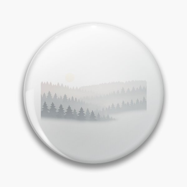 Item preview, Minimal Foggy Forest Dawn designed and sold by Le Grand Requin.
