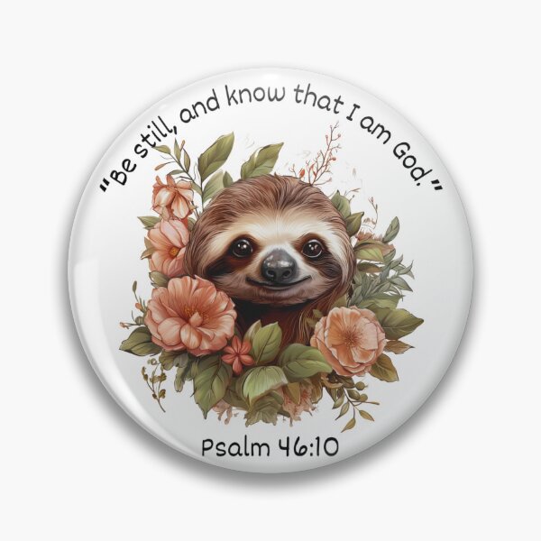 Item preview, Christian Stickers for Journal, Psalm 46 10 Sticker designed and sold by Made of Good Days.
