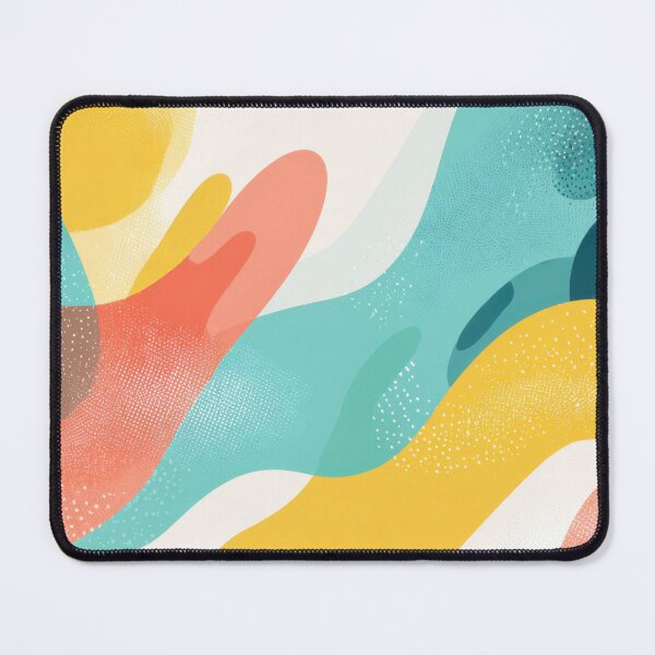 Item preview, Waves of color in modern art design designed and sold by anytka.