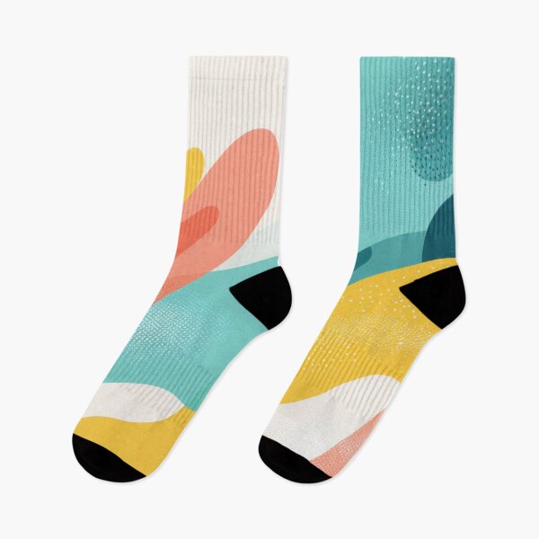Item preview, Waves of color in modern art design designed and sold by anytka.