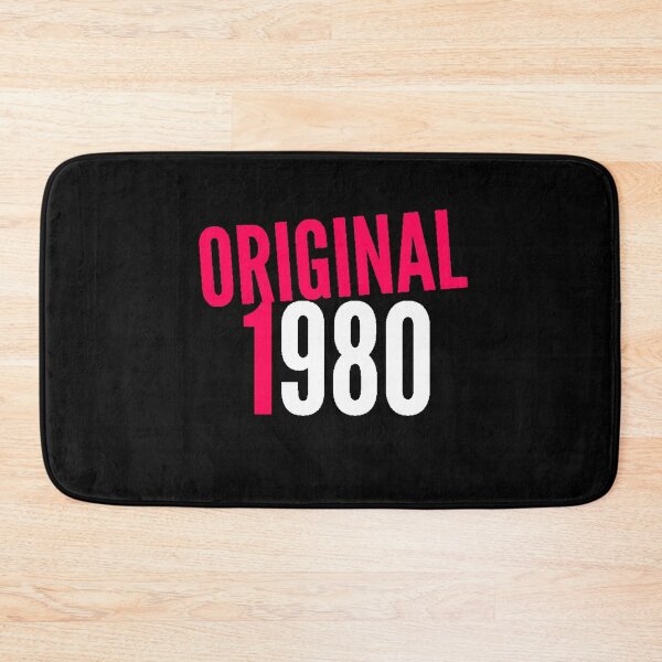 Item preview, Original 1980 birthday gift idea, born in 1980, limited edition retro vintage design designed and sold by AstronautMerch.